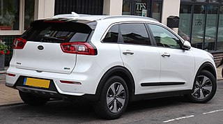 2017 Kia Niro 2 S-A Eco Hybrid 1.6 Rear