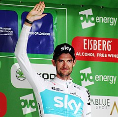 Wout Poels at the Tour of Britain 2018
