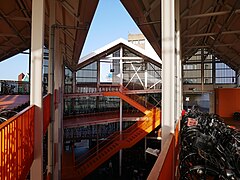 Zaandam, Fahrradparkhaus De Droogschuur