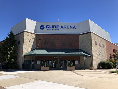 How to get to CURE Insurance Arena with public transit - About the place