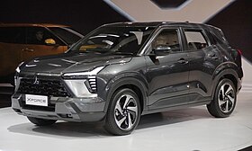 2023 Mitsubishi Xforce Ultimate (Indonesia) front view 01.jpg