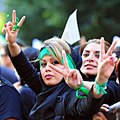 Iranin feministit vihreän vallankumouksen aikana, 2009