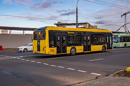 Electrobus AKSM E321 in Minsk