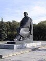 Lenin-patsas Abakanin kaupungissa Venäjällä.