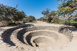 Acueductos subterráneos de Cantalloc, Наска, Перу, 2015-07-29, DD 07.JPG 