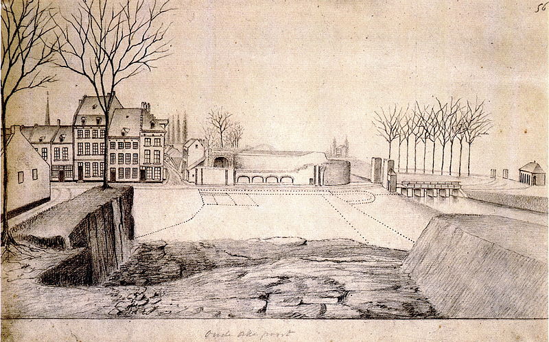 File:Afbraak Duitse Poort, Wyck-Maastricht (J Brabant, ca 1869).jpg