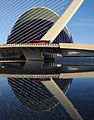 Commons:Picture of the Year/2012/R1/Agora and El Puente de l'Assut de l'Or Bridge.jpg