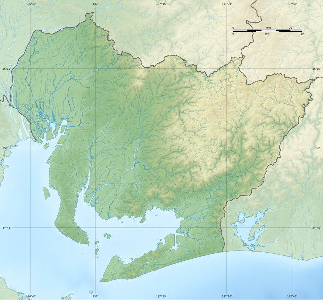 愛知県地形図