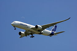 Airbus A350-900 Maiden Flight (Low pass) 1.JPG
