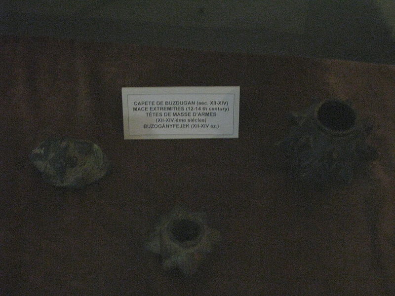 File:Aiud History Museum 2011 - Mace Heads (12-14th Century AD).JPG