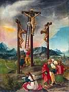 Albrecht Altdorfer (1480-1538), Christ en croix