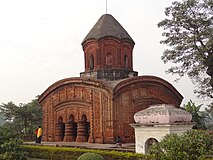Anantas Basudebas templis. (1679) Bansberija, Indija.