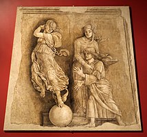 S. 16, Schule des Andrea Mantegna, Occasio et poentienta, um 1500