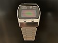 Apple Museum (Prague) la montre de Steve Jobs (Seiko 1977 Chronograph Vintage LCD M159-5028 Stainless Steel).jpg