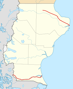 Jaramillo ubicada en Provincia de Santa Cruz - tren