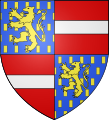 Armoiries de la famille de Nassau, comtes de Vianden.