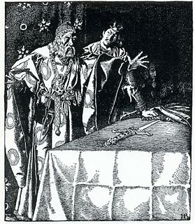 Sir Ector the father of Sir Kay and the foster father of King Arthur in the Arthurian legend