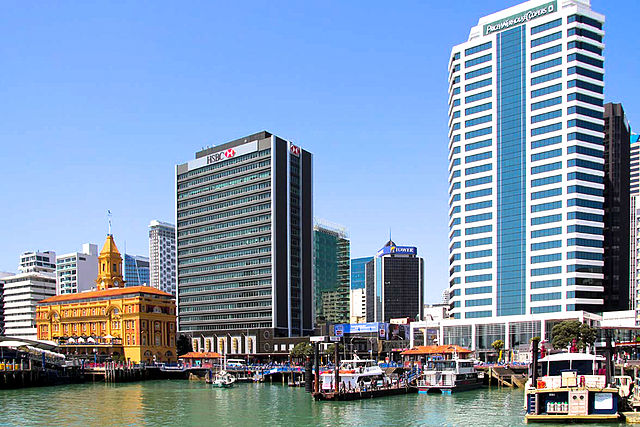 The Auckland waterfront, one of the most popular areas of Waitematā Harbour