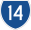 Australian state route 14.svg