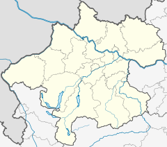 Mapa lokalizacyjna Górnej Austrii