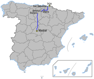 <span class="mw-page-title-main">A-1 (autovía)</span> Motorway in Spain