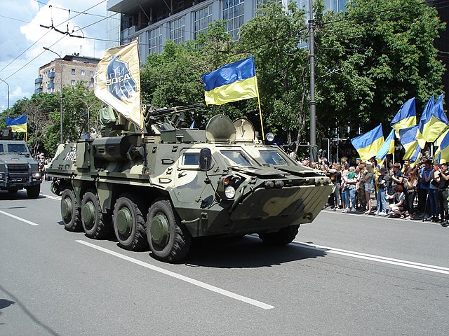 BTR-4 of the Azov Regiment