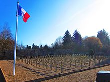 Cimetière militaire de Baccarat.