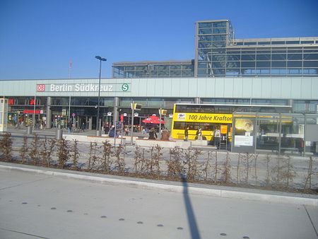 Bahnhof Südkreuz Haupteingang