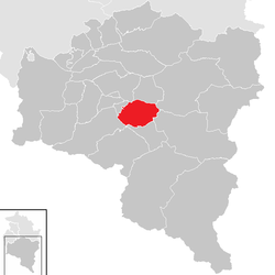 Bartholomäberg – Mappa