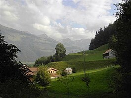 Landschaft bei Bas-Intyamon