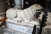 Romanesque Lion sculpture