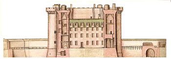 Bastille profile, 1750