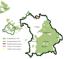 Electoral Palatinate Bavaria (green)