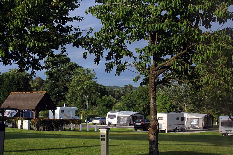 File:Bearsted Caravan Club Site, Ashford Road, Hollingbourne - geograph.org.uk - 5037302.jpg