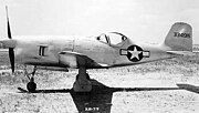 Bell XP-77 side view