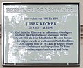 Jurek Becker, Hagelberger Straße 10C, Kreuzberg