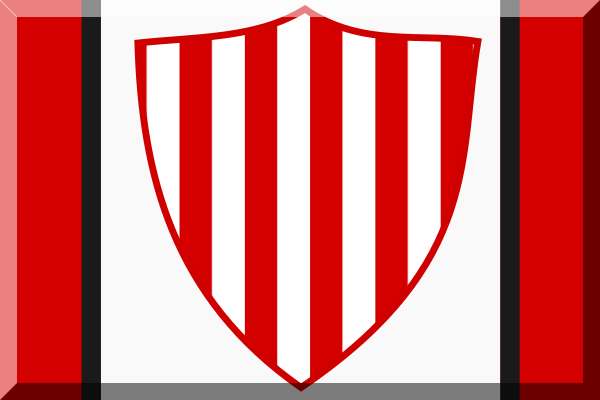 File:Bianco con lati Rossi e Neri e scudo a strisce rosse.svg