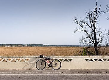 Bikepacking near Coruche, Portugal