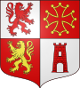 Blason ville fr Dému (Gers). 
 svg