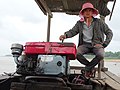 Boatsman en route from Koh Trong to Kratie - Kratie - Cambodia - 01 (48403376317).jpg