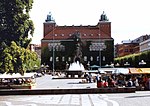 Der Stora Torget mit dem Rathaus