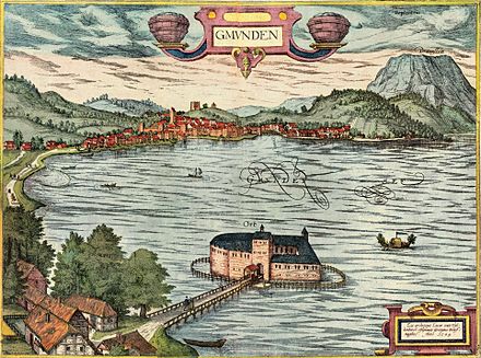 Gmunden in the 16th century