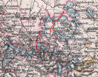 Brunswick State Railway around 1905 Braunschweigische Landeseisenbahn 1905.png