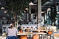 Inside one of the Bread Ahead bakeries