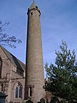 Runder Turm im Südwestwinkel der Kathedrale Church Lane