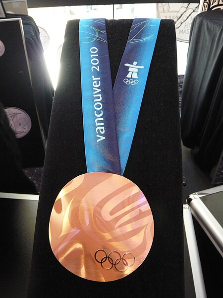 Bronze Medal of 2010 Winter Olympics