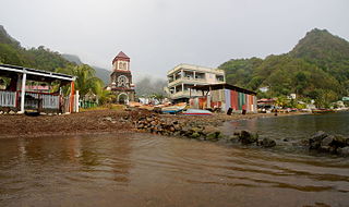 <span class="mw-page-title-main">Soufrière, Dominica</span> Place in Saint Mark Parish, Dominica