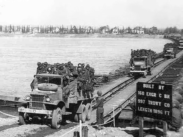 80th crossing the Rhine near Mainz