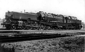 Algerian Garratt locomotive