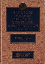 Vignette pour CRC Handbook of Tables for Organic Compound Identification